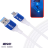 AVXA Micro USB Cable With Fast Charging And Led Light Micro USB AV001 Cable